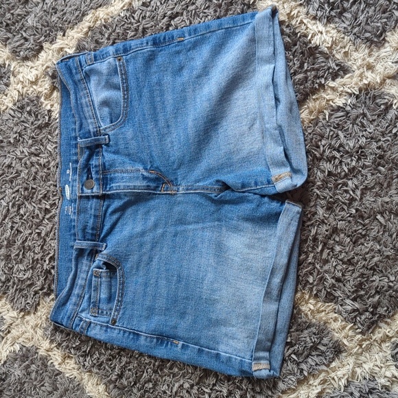 Old Navy Size 10 Denim Jean Bundle Two Pairs Mid And Long Length - Picture 8 of 12